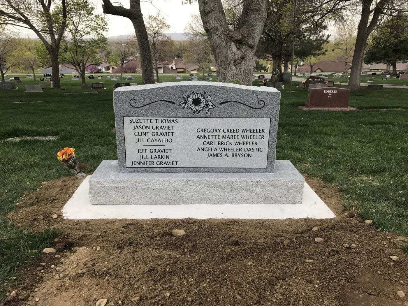 Custom Gravestones Spanish Fork, UT | Custom Headstones | Heritage ...